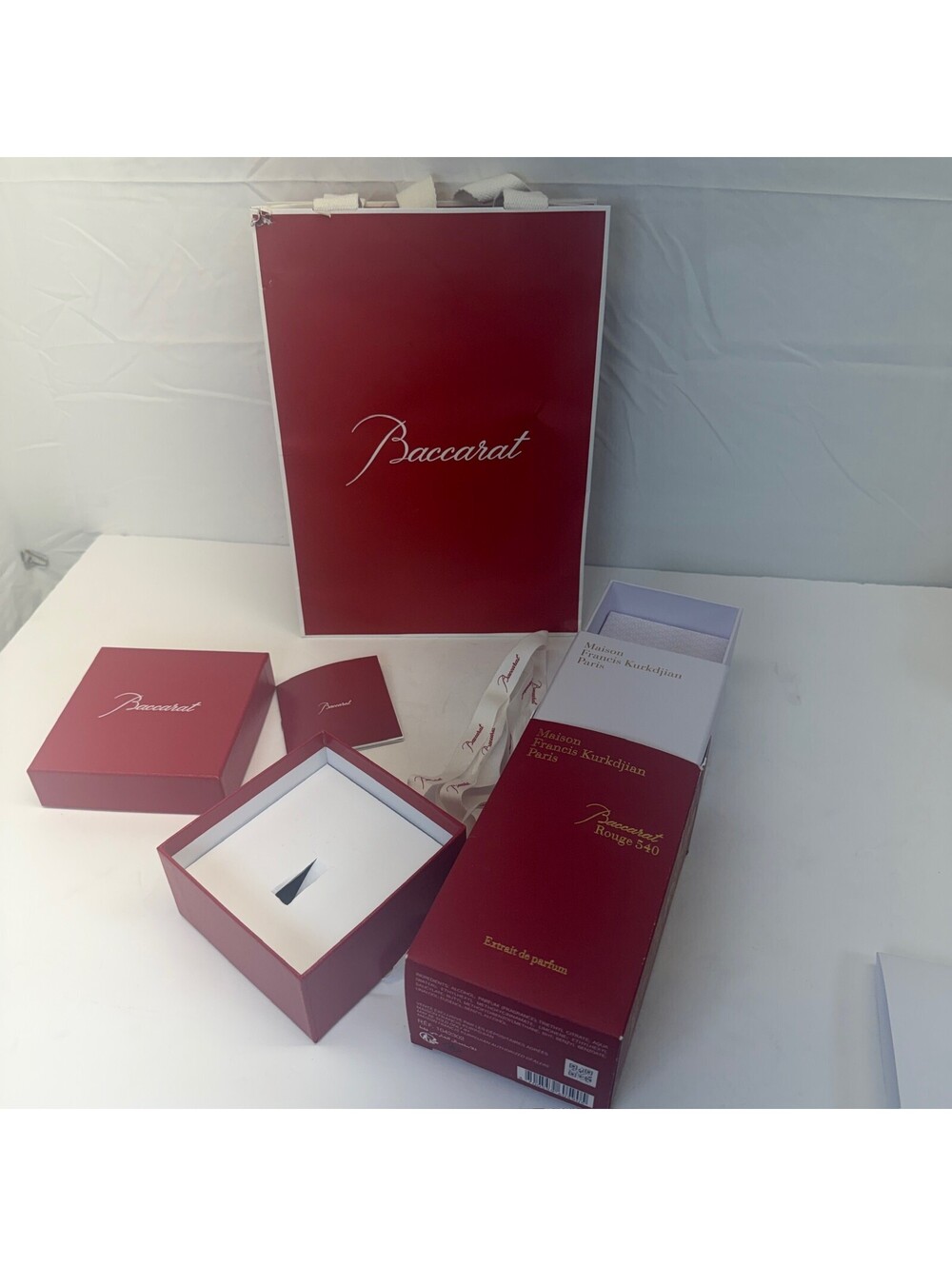 Maison Francis Kurkdjian Baccarat Rouge 540 Extrait Empty Box Set F-6